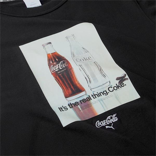 PUMA x COCA-COLA Men's Relaxed Tee, Puma Black, extralarge