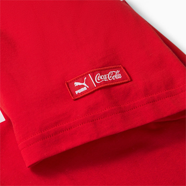 PUMA x COCA-COLA Men's Relaxed Fit T-Shirt, Racing Red, extralarge-IND