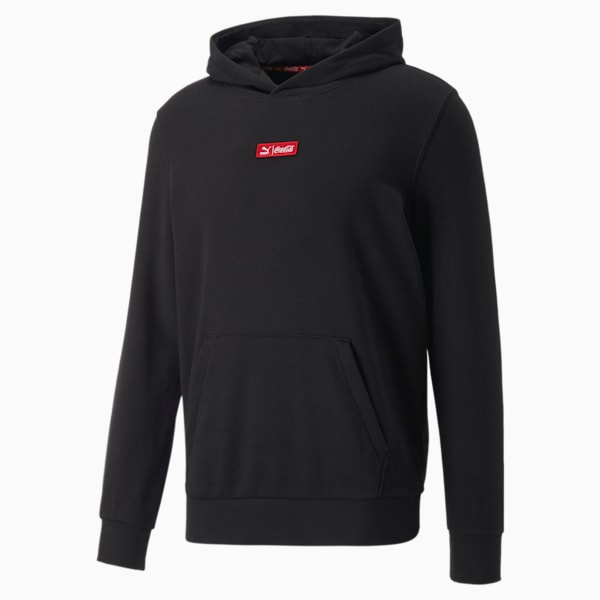 PUMA x COCA-COLA Men's Hoodie, Puma Black, extralarge