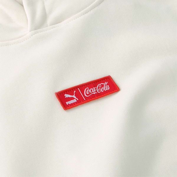 PUMA x COCA-COLA Men's Hoodie, Ivory Glow, extralarge