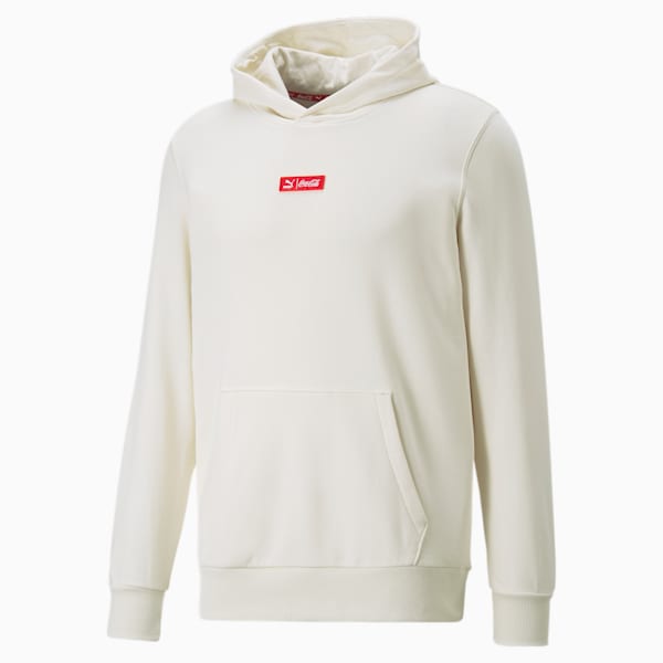 PUMA x COCA-COLA Men's Hoodie, Ivory Glow, extralarge