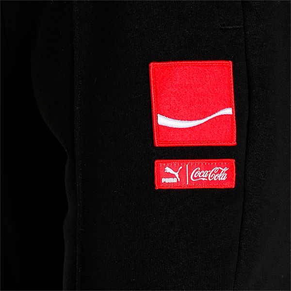 PUMA X COCA COLA Men's Regular Fit Shorts, Puma Black, extralarge-IND