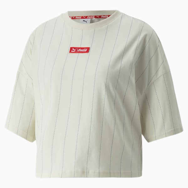 PUMA x COCA-COLA Women's Top, Ivory Glow, extralarge