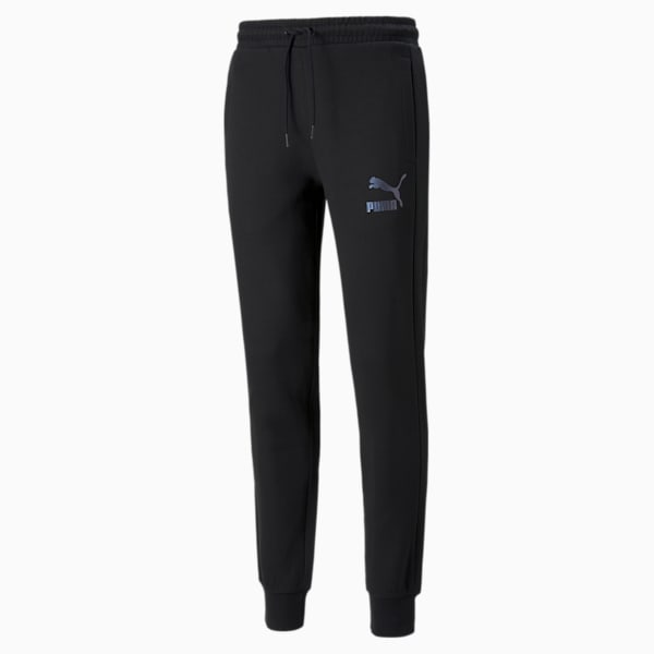 TRACK PANT DOUBLE BLACK MEN