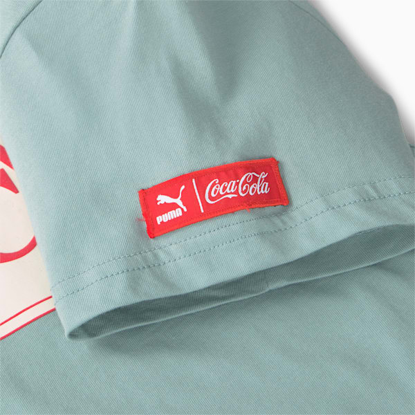 PUMA x COCA-COLA Women's Graphic Tee, Slate, extralarge