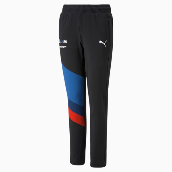 BMW M Motorsport MT7 Slim Fit Track Pants Kids, Puma Black-M Color, extralarge-IND