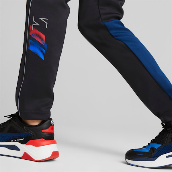 BMW M Motorsport MT7 Slim Track Men's Pants, Puma Black-M color, extralarge-IND