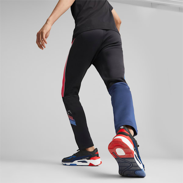 BMW M Motorsport MT7 Slim Track Men's Pants, Puma Black-M color, extralarge-IND