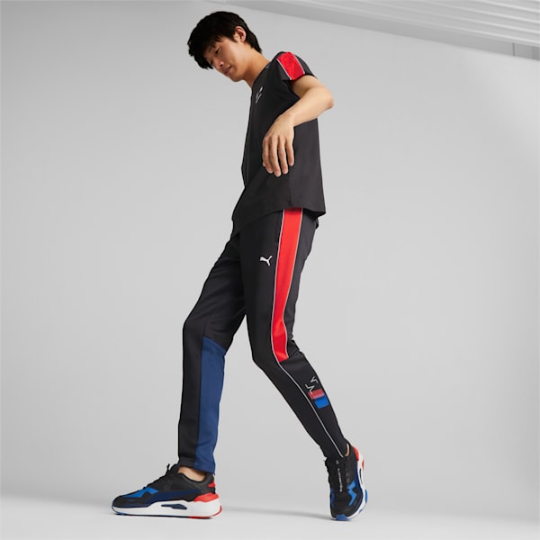 BMW M Motorsport MT7 Slim Track Men's Pants, Puma Black-M color, extralarge-IND