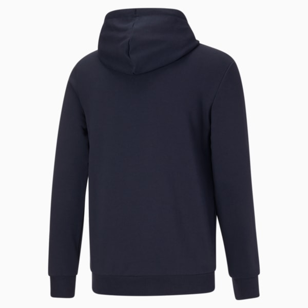 Classics Logo Men's Hoodie, Parisian Night-Glacier Gray, extralarge