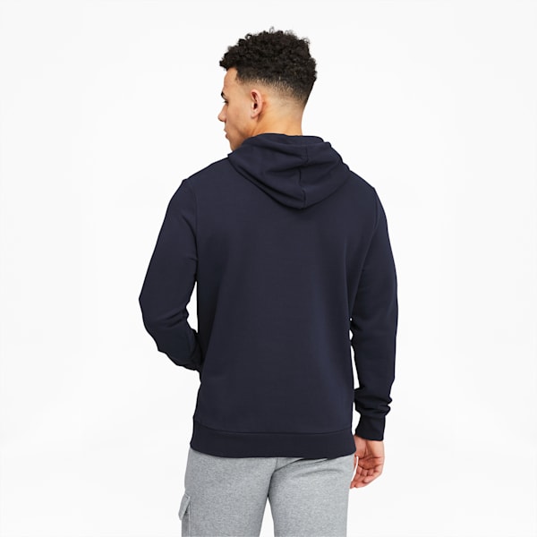 Classics Logo Men's Hoodie, Parisian Night-Glacier Gray, extralarge