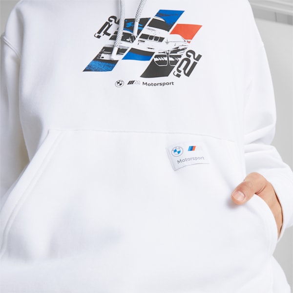 メンズ BMW MMS グラフィック フーディー, Puma White, extralarge-JPN