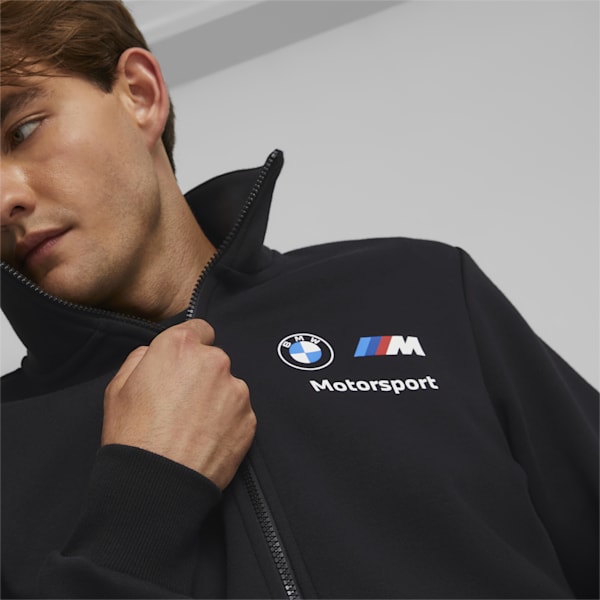BMW M Motorsport Fleece Men's Jacket, Cotton Black, extralarge-IND