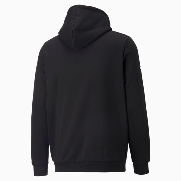 BMW M Motorsport Essentials Men's Fleece Hoodie, Puma Black, extralarge