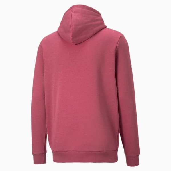BMW M Motorsport Essentials Fleece Men's Hoodie, Dusty Orchid, extralarge-IND