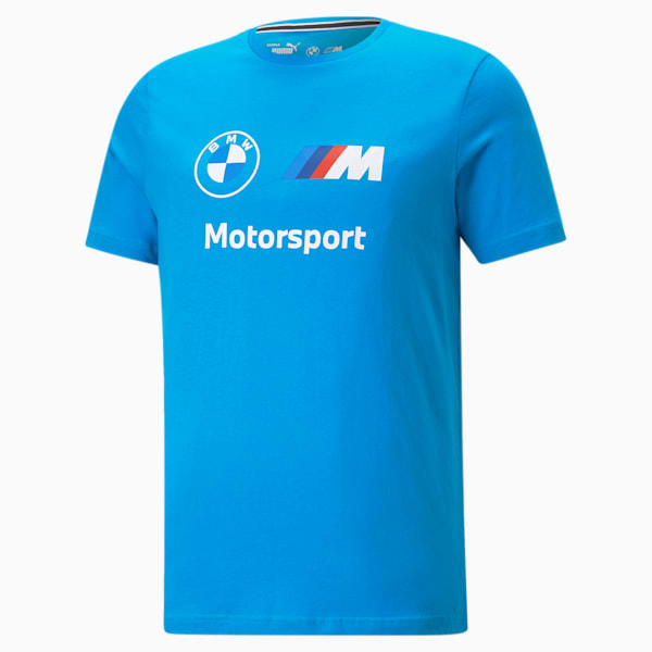 Camiseta con logo BMW M Motorsport Essentials para hombre, Ocean Dive