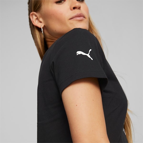 BMW M Motorsport Essentials Logo Tee Women, Puma Black, extralarge-GBR