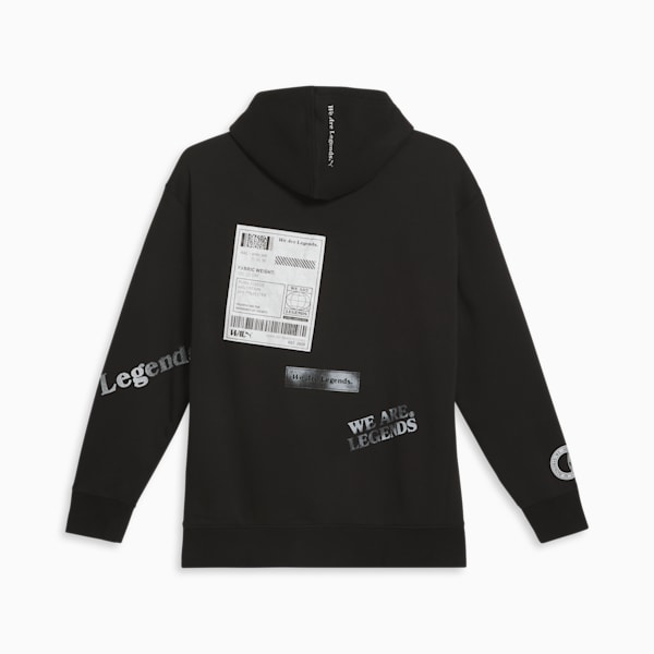 We Are Legends WRK.WR Men's Hoodie, Puma Black, extralarge