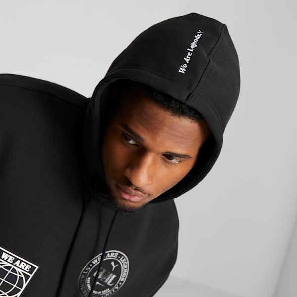 We Are Legends WRK.WR Men's Hoodie, Puma Black, extralarge