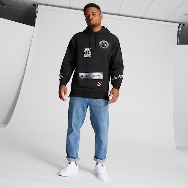 We Are Legends WRK.WR Men's Hoodie, Puma Black, extralarge