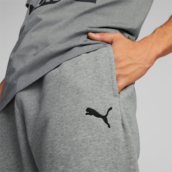 Posterize Men's Basketball Sweatpants, Medium Gray Heather