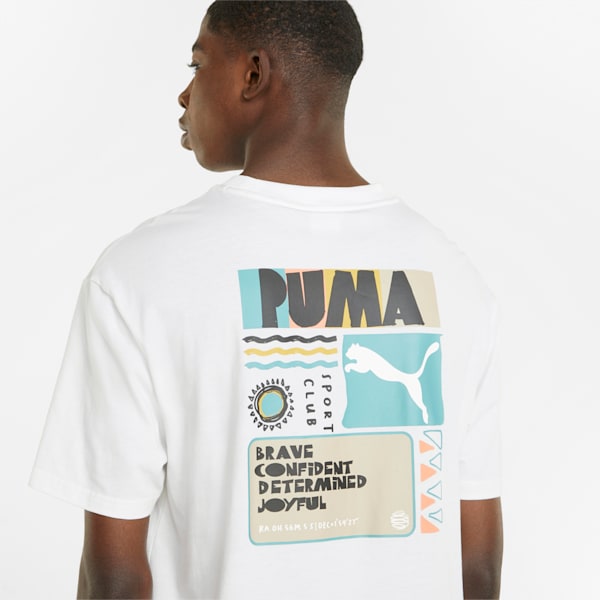 メンズ PUMA HC リラックス 半袖 Tシャツ, Puma White, extralarge-JPN