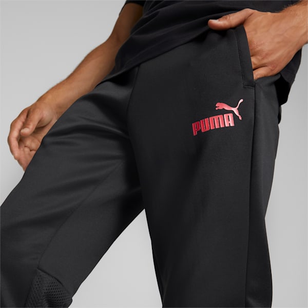 Pantalones de carreras de la Scuderia Ferrari Metal Energy para hombre, Puma Black, extralarge