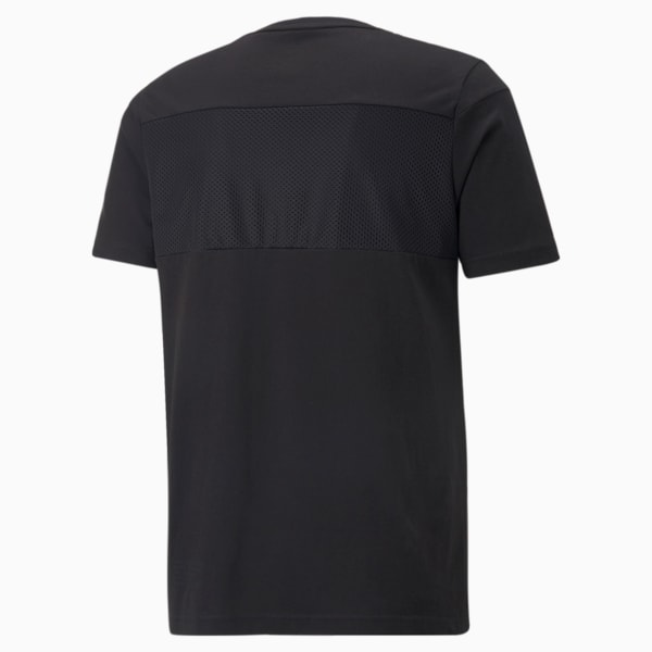 Mercedes-AMG Petronas Motorsport Metal Energy Race Men's Regular Fit T-Shirt, Puma Black, extralarge-IND