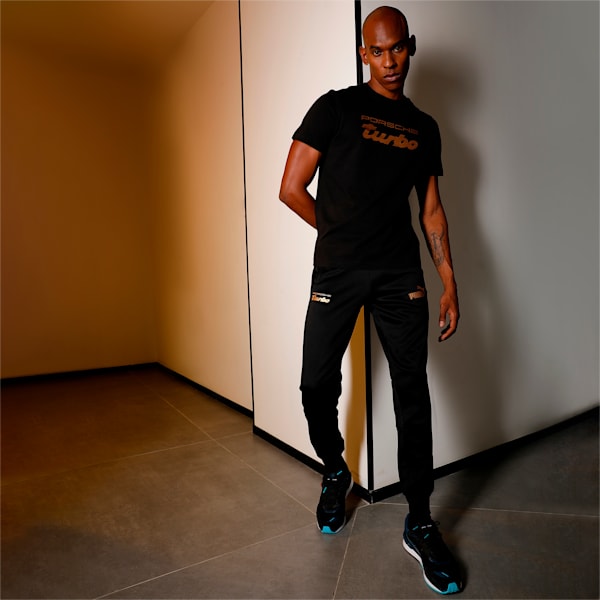 Porsche Legacy Metal Energy Race Men's Regular Fit Pants, Puma Black, extralarge-IND