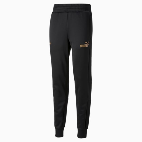 Porsche Legacy Metal Energy Race Men's Regular Fit Pants, Puma Black, extralarge-IND