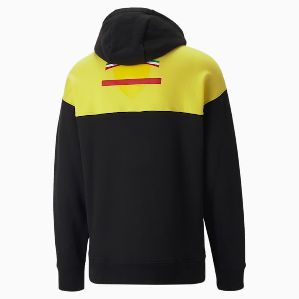 Sudadera con gorra para hombre Scuderia Ferrari Race Assembly, Puma Black, extralarge