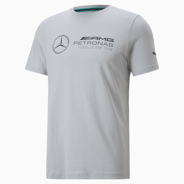 Camiseta Mercedes-AMG Petronas F1 Essentials para hombre, Mercedes Team Silver