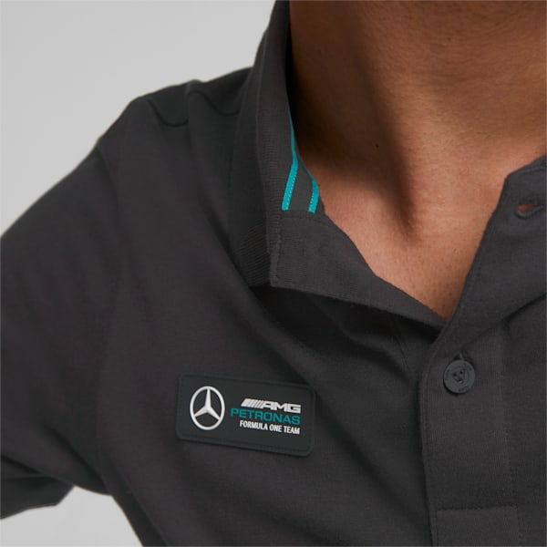 Mercedes-AMG Petronas Motorsport Essentials Men's Polo Shirt, Puma Black, extralarge