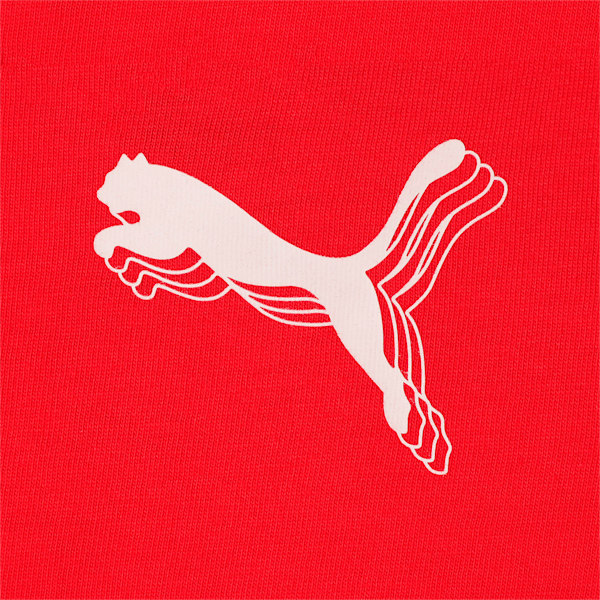ウィメンズ バスケットボール MOD クロップ Tシャツ 3, High Risk Red, extralarge-JPN