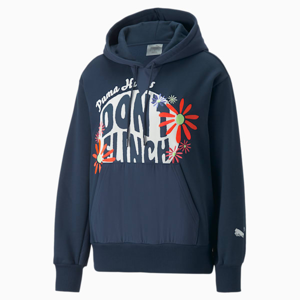 MOD Basketball Women's Hoodie, Marine Blue, extralarge-IND