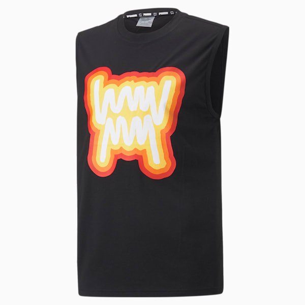 Fast Break Basketball Tank Top Men, Puma Black, extralarge-IND