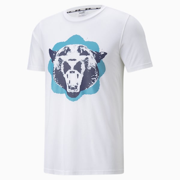 Coffret t-shirt de basketball à manches courtes Clutch, homme, Blanc Puma