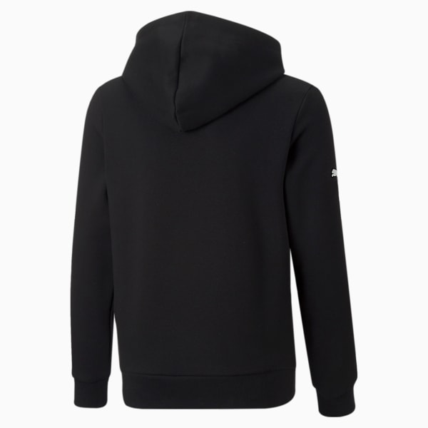 BMW M Motorsport Essentials Hoodie Big Kids, Puma Black, extralarge