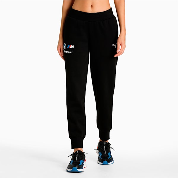 BMW M Motorsport Essentials Women's Sweatpants, Puma Black, extralarge-IND