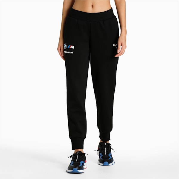 BMW M Motorsport Women's Sweatpants, Puma Black, extralarge-IND