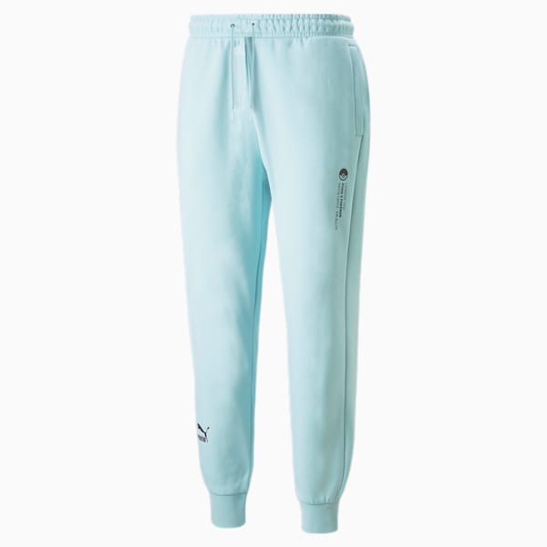 Pantalon en molleton PUMA x POKÉMON pour hommes, Light Aqua, extralarge