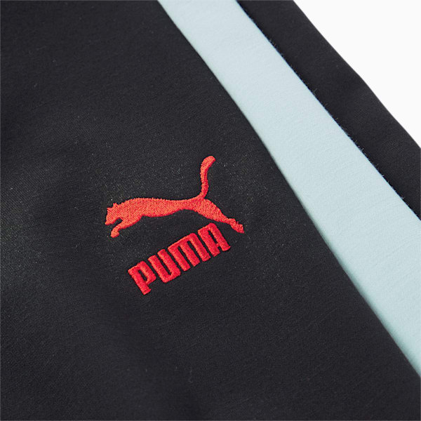 PUMA x DUA LIPA T7 Women's Pants, Puma Black-Blue Glow, extralarge