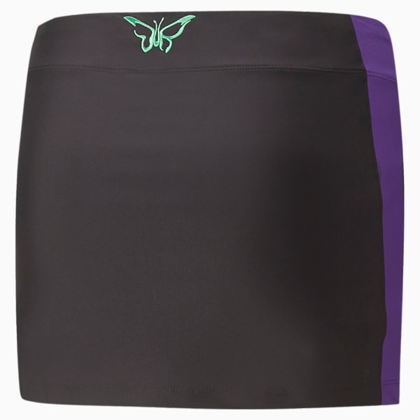 PUMA x DUA LIPA Women's Mini Skort, Puma Black, extralarge