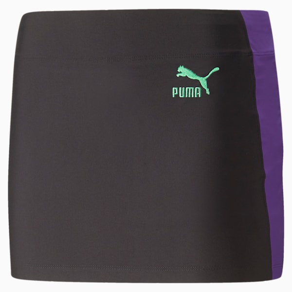 PUMA x DUA LIPA Women's Mini Skort, Puma Black, extralarge