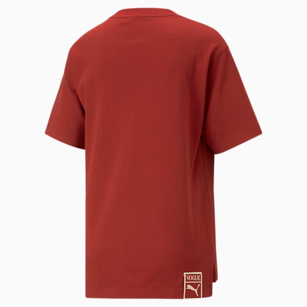 PUMA x VOGUE Women's Relaxed Fit Tee, Intense Red
