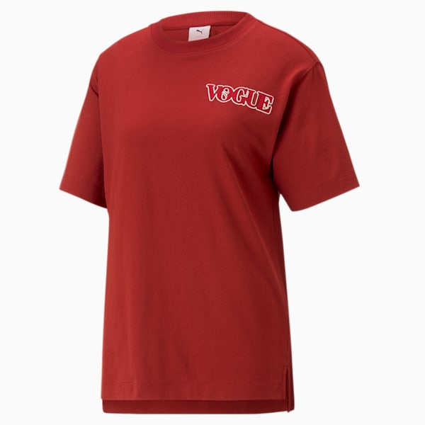 ウィメンズ PUMA x VOGUE リラックス Tシャツ, Intense Red, extralarge-JPN