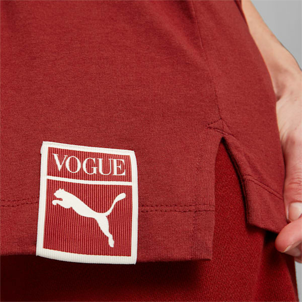 PUMA x VOGUE Women's Relaxed Fit Tee, Intense Red