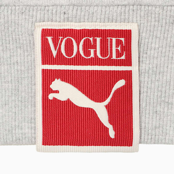 ウィメンズ PUMA x VOGUE オーバーサイズ フーディー, Light Gray Heather