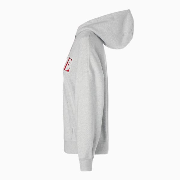ウィメンズ PUMA x VOGUE オーバーサイズ フーディー, Light Gray Heather