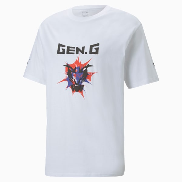 Gen.G Graphic Esports Tee, Puma White, extralarge